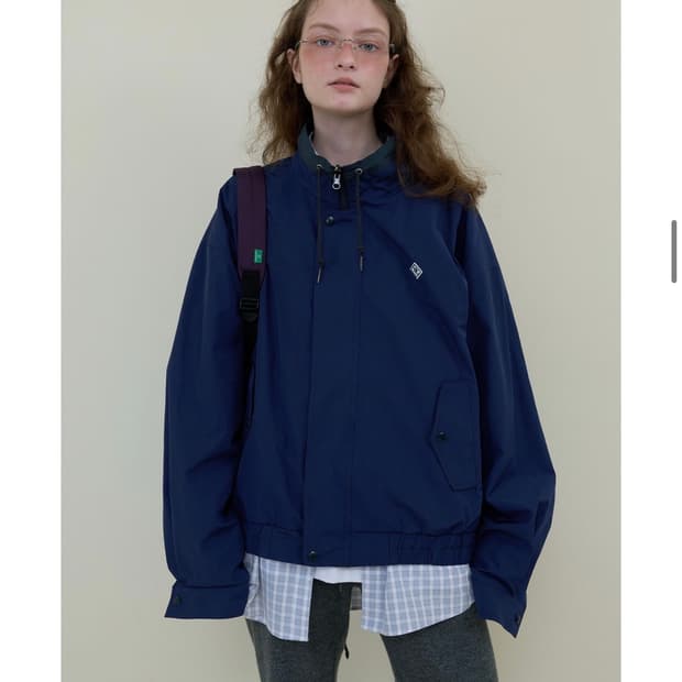 택만 제거한 새제품/ 노컨텐츠 리버시블 점퍼