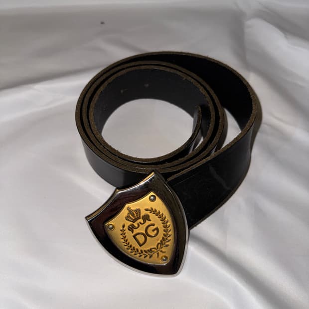 돌체앤가바나 아카이브 쉴드 벨트