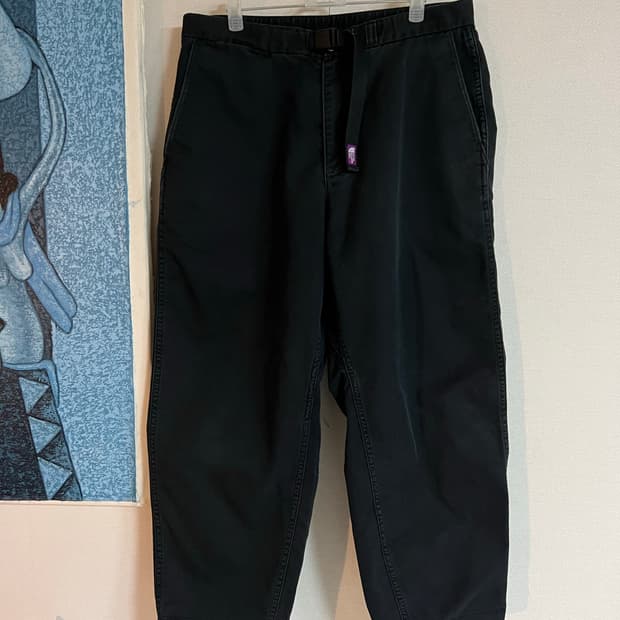 노스페이스 퍼플라벨 스트레치 트윌 와이드테이퍼드팬츠 32