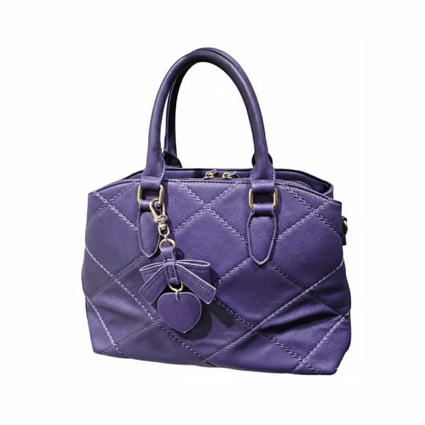 피에르가르뎅  y2k 갸루 퍼플 토트백