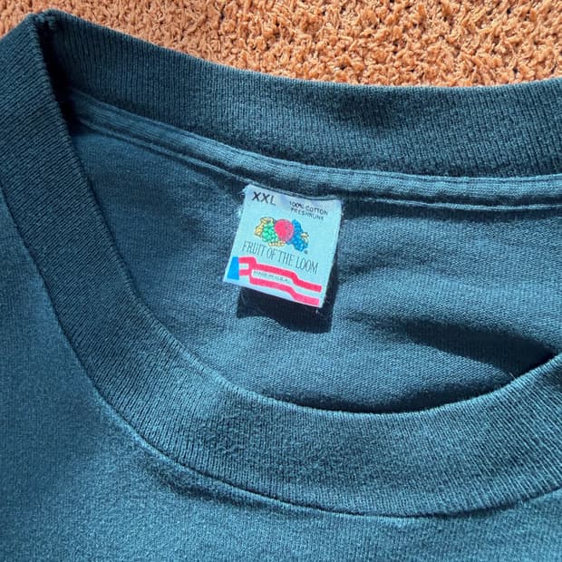 MADE IN USA🇺🇸 다람쥐 애니멀 내츄럴 크랙 티셔츠