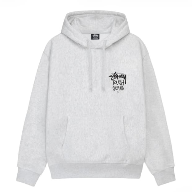[새상품] 스투시 터프 기어 후드 애쉬 헤더 M