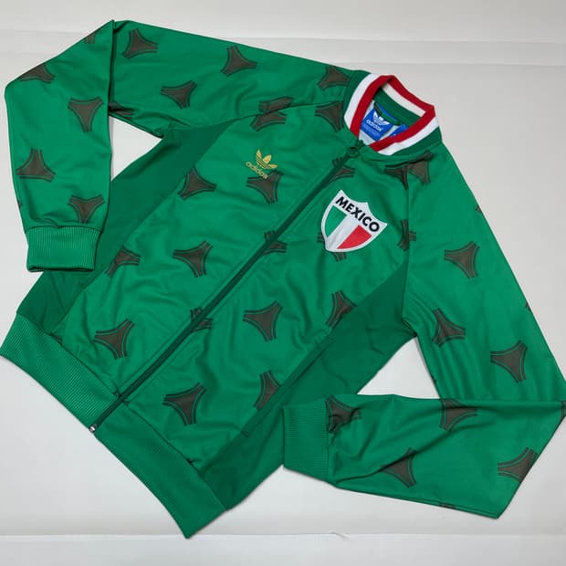 아디다스 파이어버드 멕시코 국대 트랙탑 저지