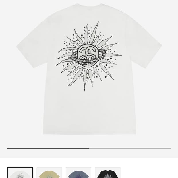 스투시 반팔 Stussy Look Beyond Pigment Dyed T