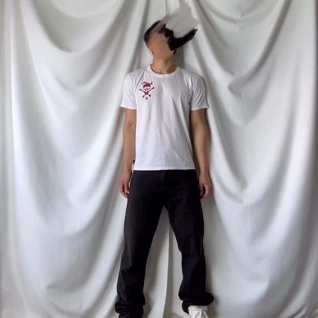 nike vandals 나이키 반달스 해골 프린팅 반팔