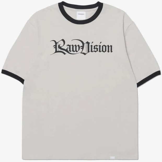 노메뉴얼 반팔 RAW VISION RINGER T-SHIRT - IVOR