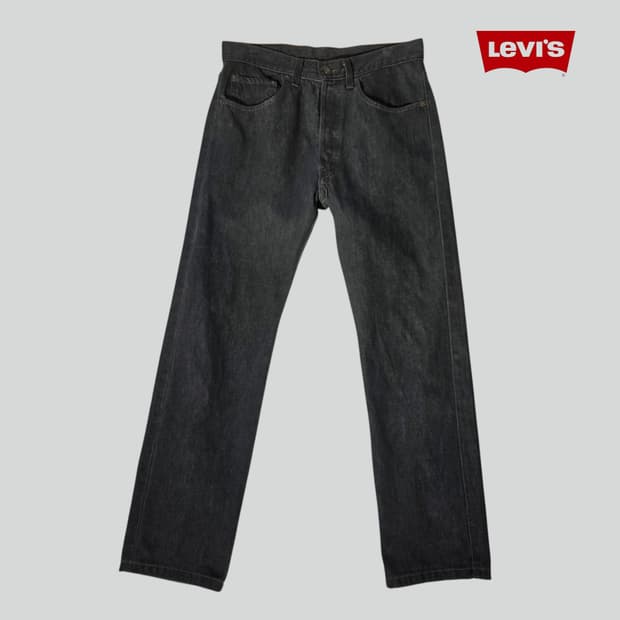 [W31L30]90s 리바이스 USA 501 블랙 데님팬츠