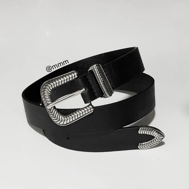 [Unisex] 롬 웨스턴 스터드 벨트