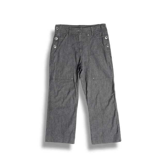 Gianfranco ferre 버튼 포인트 팬츠