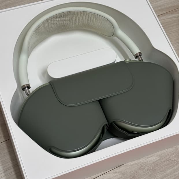 애플 에어팟 맥스 그린 1세대 풀박스