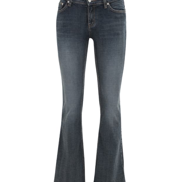 킴서울 314 BLUE VINTAGE 로우라이즈 부츠컷 M 사이즈 팝니다