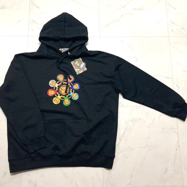 (새상품)마일로 서클 오버핏 후드티 후디 105-110