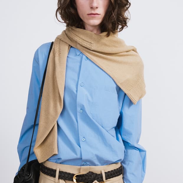 렉토 26SS 코튼 포켓 셔츠 베이비 블루