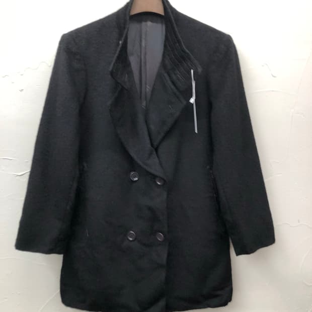 랑방 더블 울코트