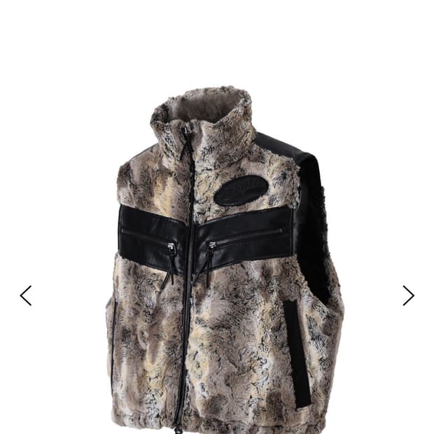 레씨토 Vintage Pur Mix Vest_[Brown]