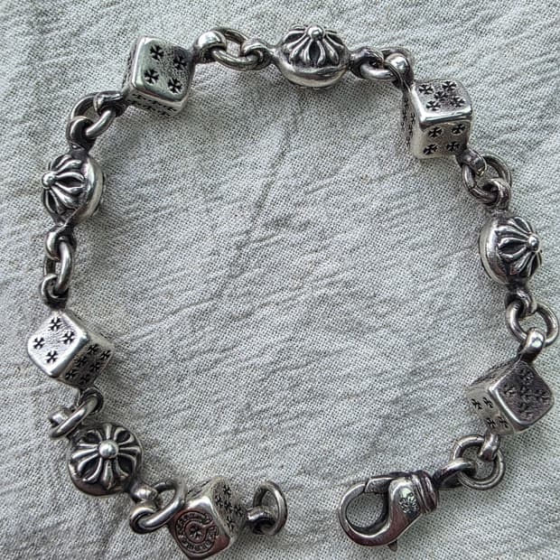 크롬하츠 다이스9링크 팔찌 본구성 