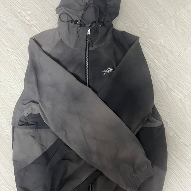 스투시 웨이브 다이 비치쉘 자켓