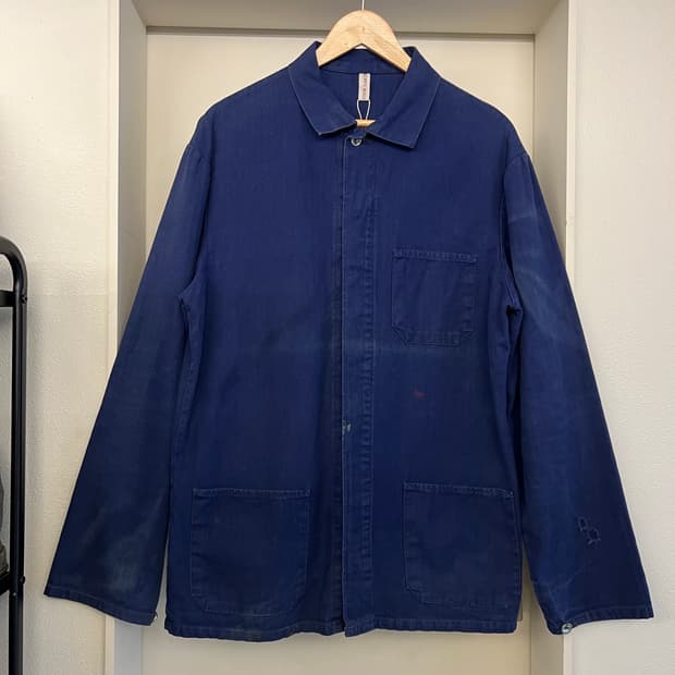 FADED HBT OLD FRENCH WORK 헤링본트윌 프렌치워크자켓