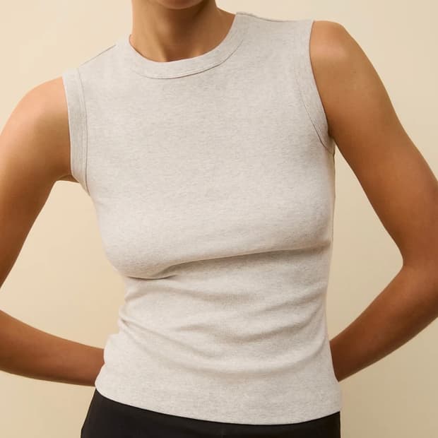 Flore flore esme tank heather grey xs