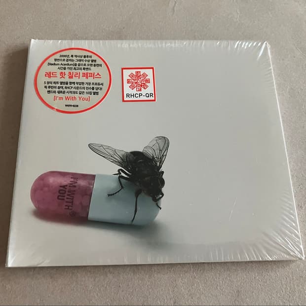 레드 핫 칠리 페퍼스 10집 국내 라이센스 초판 미개봉 CD