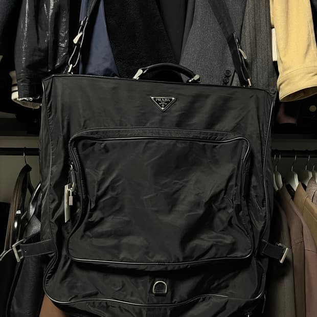 프라다 수트 케이스 백 가방 PRADA bag 블랙 