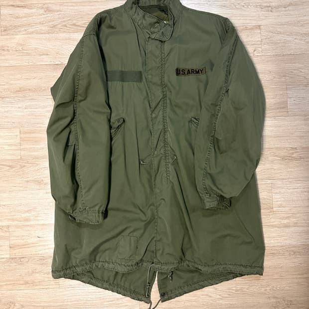 오리지널 M-65 피쉬테일 개파카 야상 M