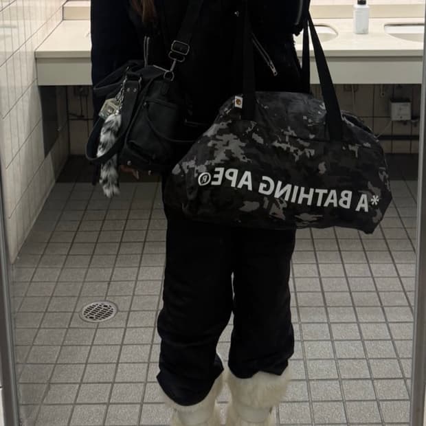 베이프 잡지부록 더플백