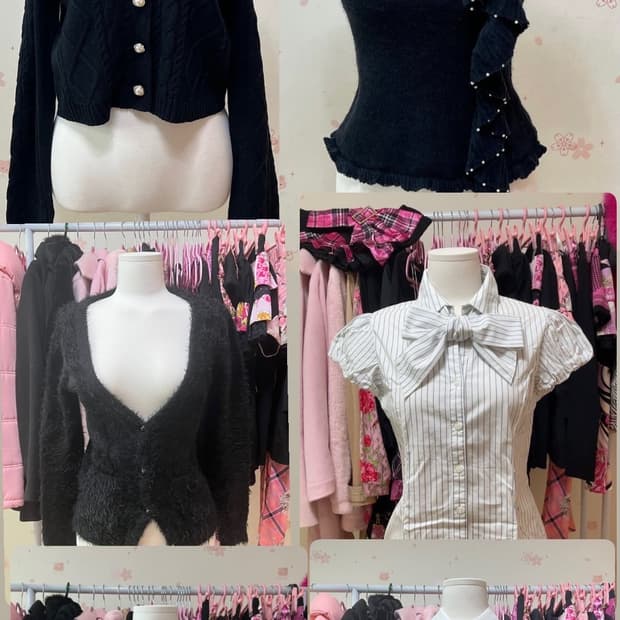 갸루 공개박스 탑 세트