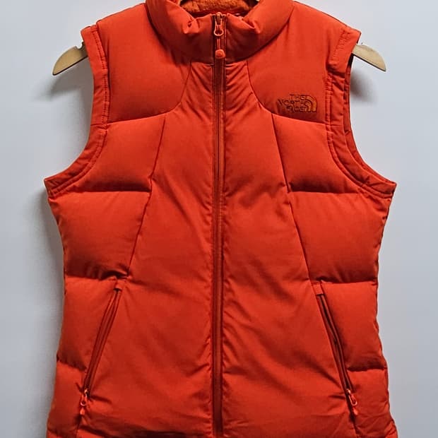 노스페이스 여성 구스다운 패딩조끼 M