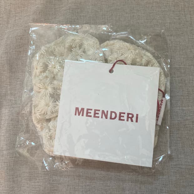 민더리 플라워 레이스 스크런치