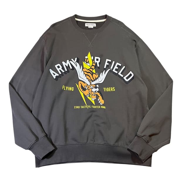 네이머클로딩 빅로고 맨투맨