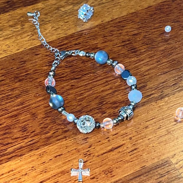 핸드메이드 원석 팔찌