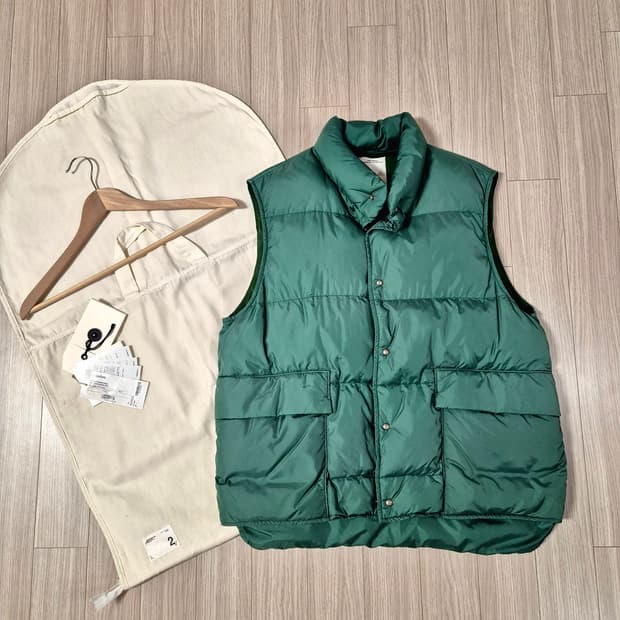 [2] 비즈빔 22AW Walker Down Vest 워커 다운 베스트