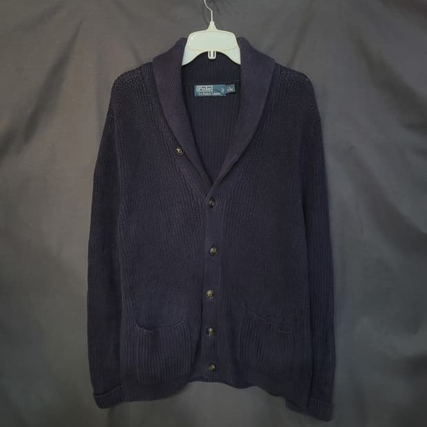 Ralph Lauren 랄프로렌 숄카라 니트 가디건 