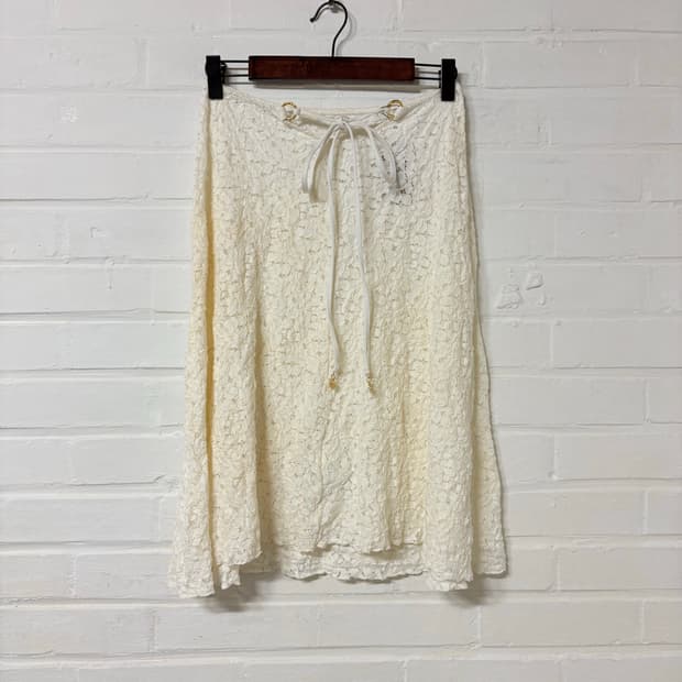 jpn vintage race layerd skirt