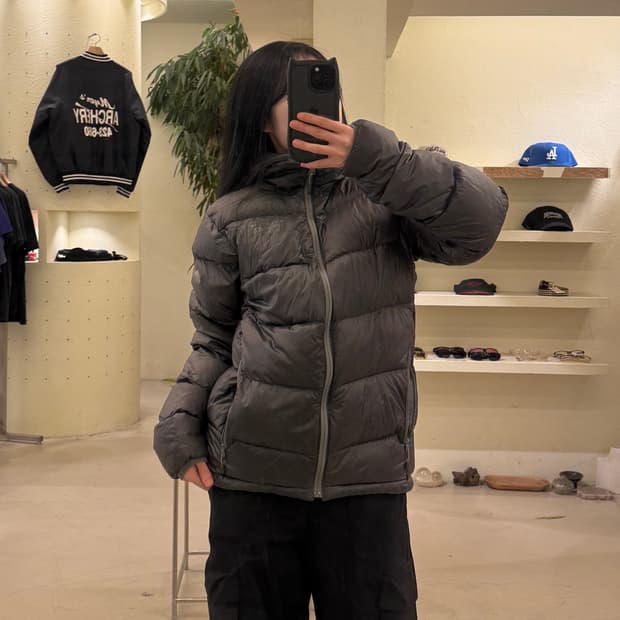 마운틴하드웨어 후드 다운 패딩 자켓 U193