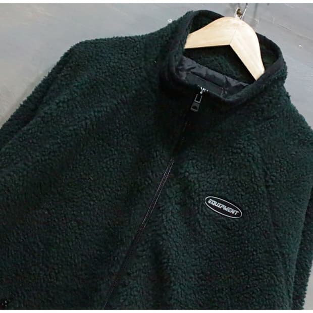 헨어스 에드윈 보아 플리스 방풍 집업 자켓 100