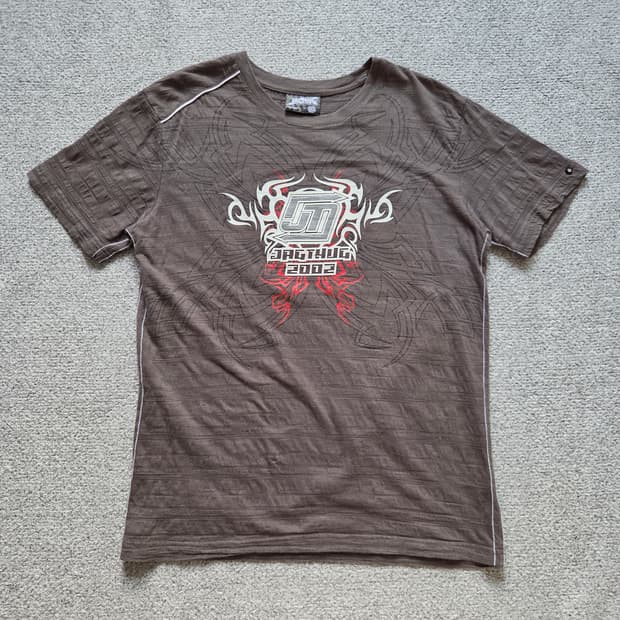 00s Japan JAGTHUG 반팔 티셔츠 M-슬림L(95-100)