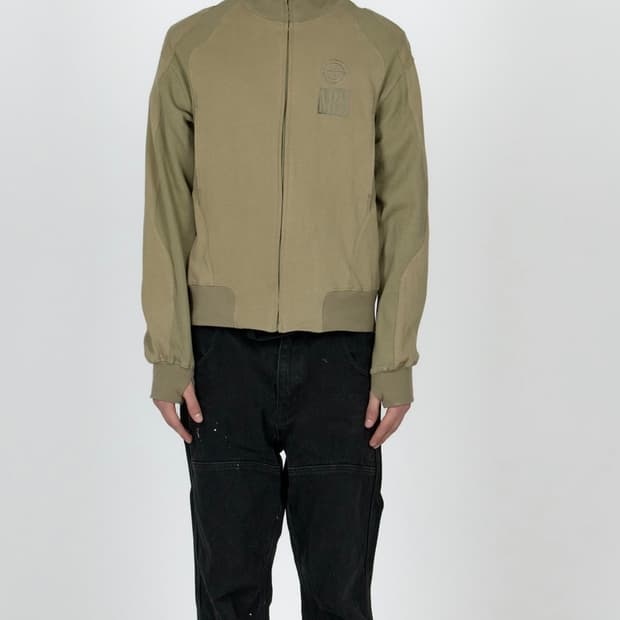 MPA CONTRAST ZIPPED JACKET