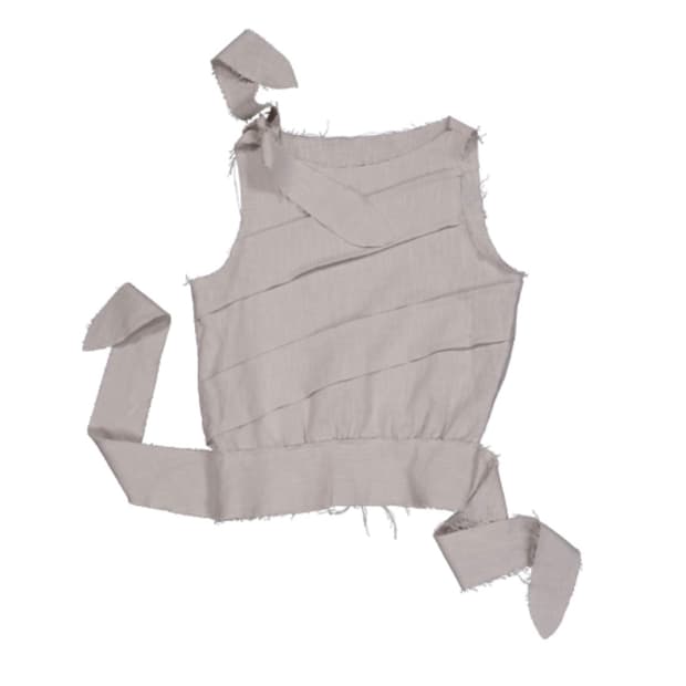 Tuck detail blouse