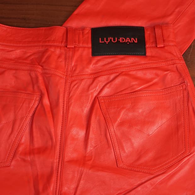 Luudan 루단 레더 팬츠