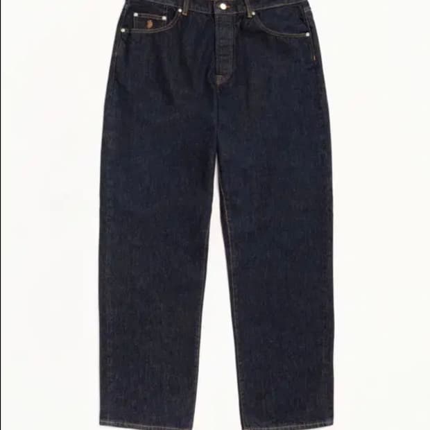 스투시 빅올진 린스드 인디고 30