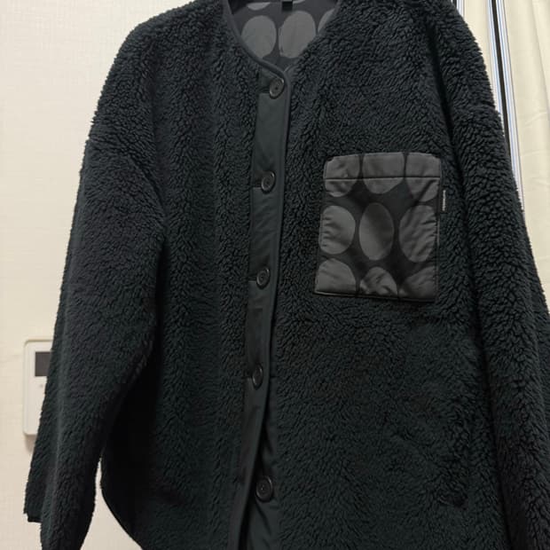 유니클로 X 마리메꼬 플리스 가디건 XL사이즈