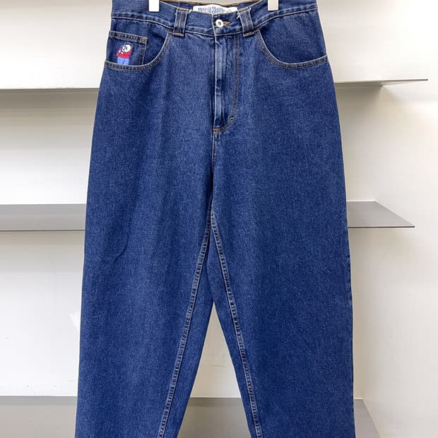 폴라 스케이트 빅 보이 데님 진