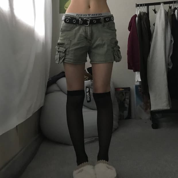 빈티지 카고 쇼츠