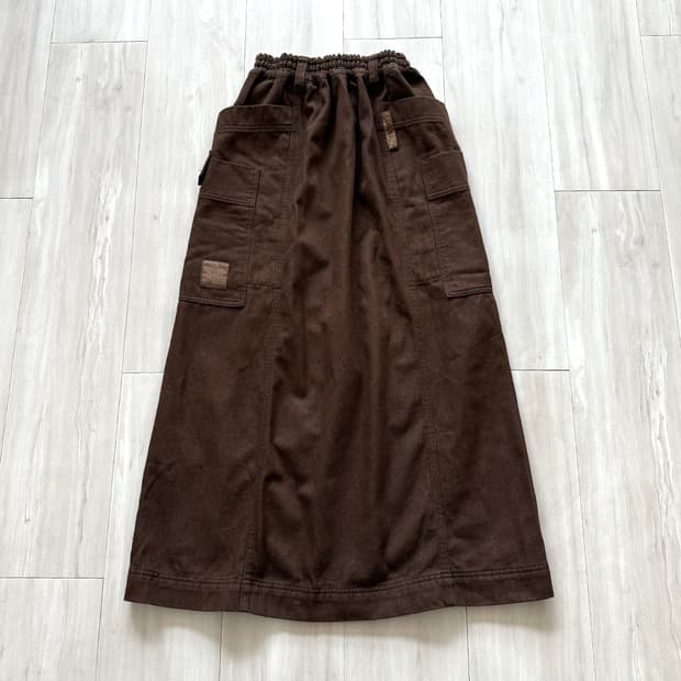 HAI by ISSEYMIYAKE brown Maxi long skirt