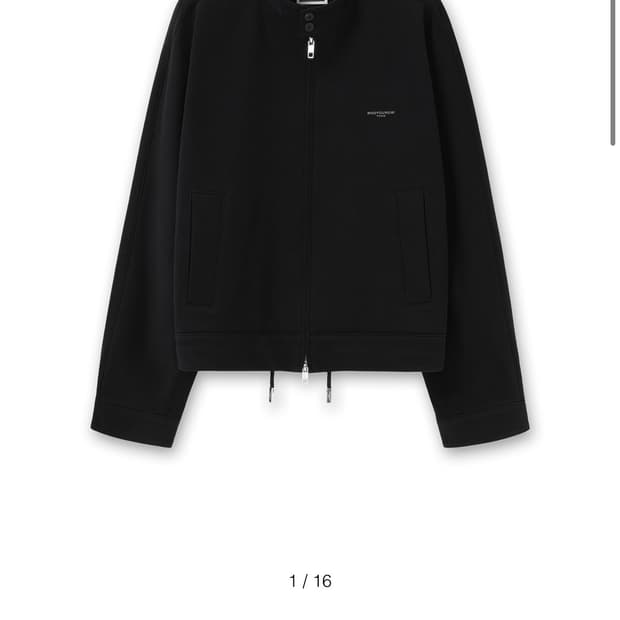 [52] 우영미 26ss 하이넥 집업