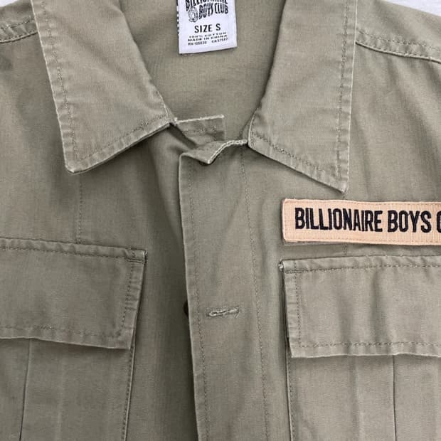 Billionaire Boys Club 카키색 셔츠 자켓 S