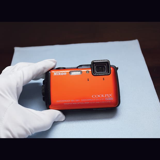 레어<한글>니콘 쿨픽스 aw120 (aw100/aw110) 빈티지 디카