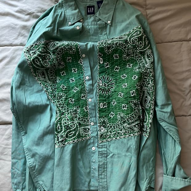 리메이크 반다나 셔츠